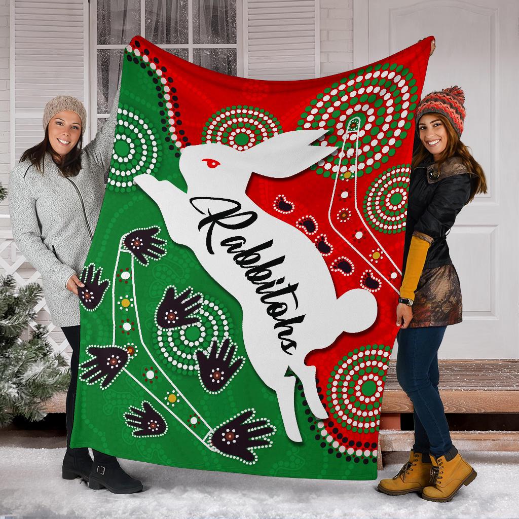 rabbitohs-forever-premium-blanket-indigenous