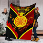 aboriginal-premium-blanket-indigenous-flag-with-footprint-hand-art