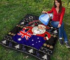 christmas-premium-quilt-australia-santa-claus-hold-the-flag-black