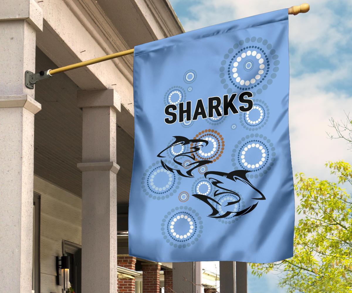 cronulla-sutherland-flag-sharks-anzac-day-unique-indigenous
