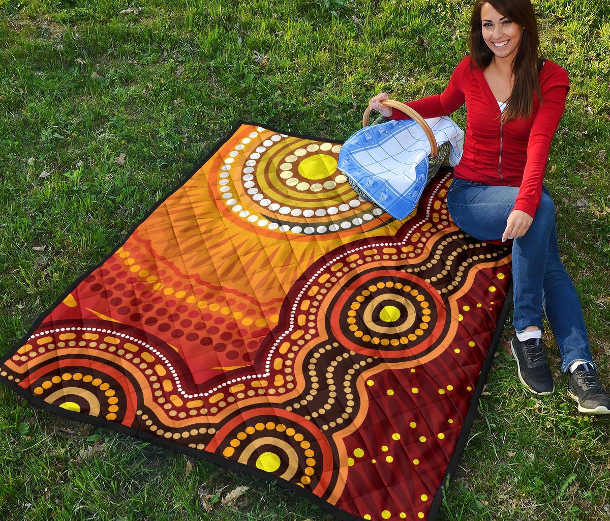 aboriginal-premium-quilt-sunrise-aboriginal-art