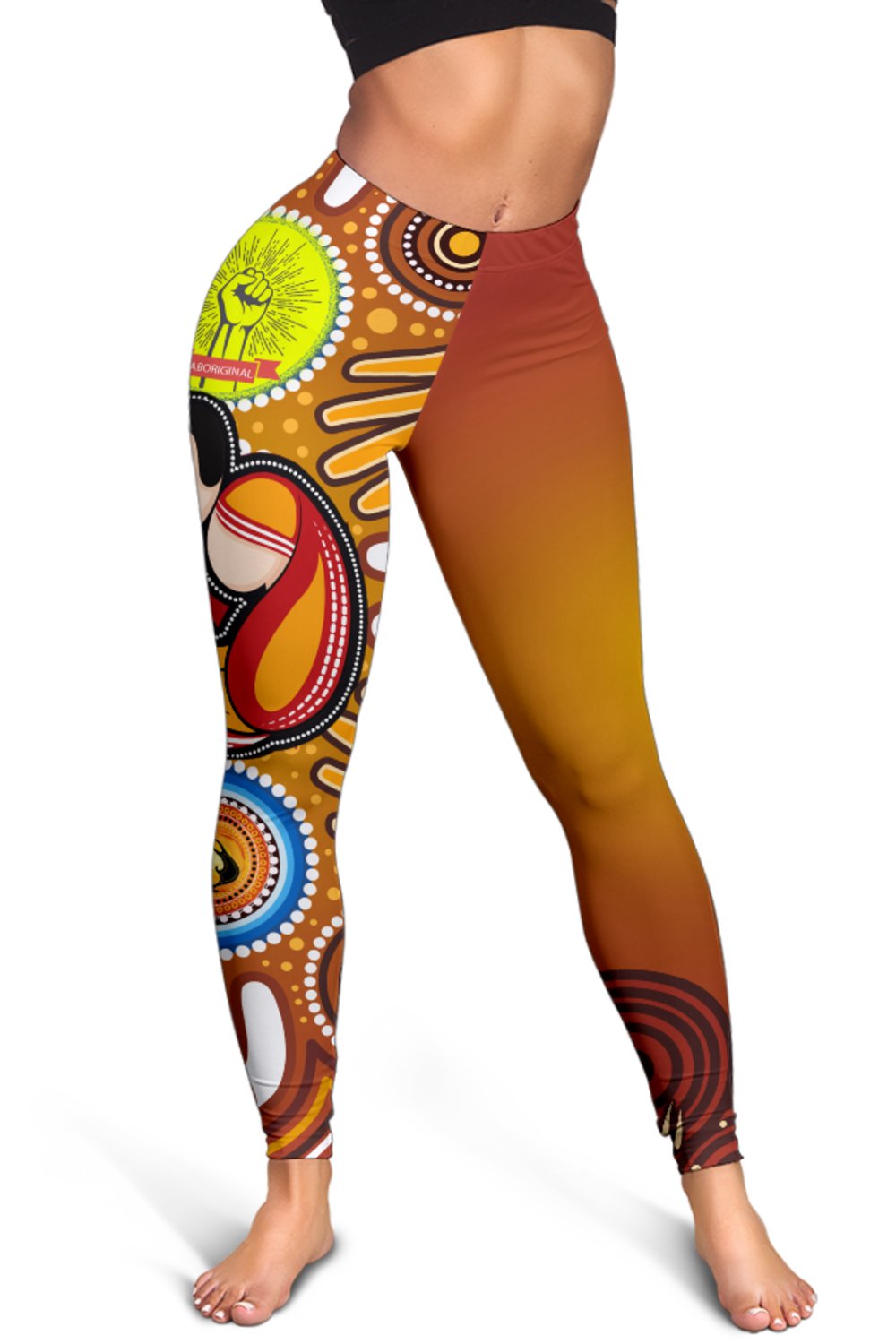 leggings-aboriginal-family-with-dot-painting-art