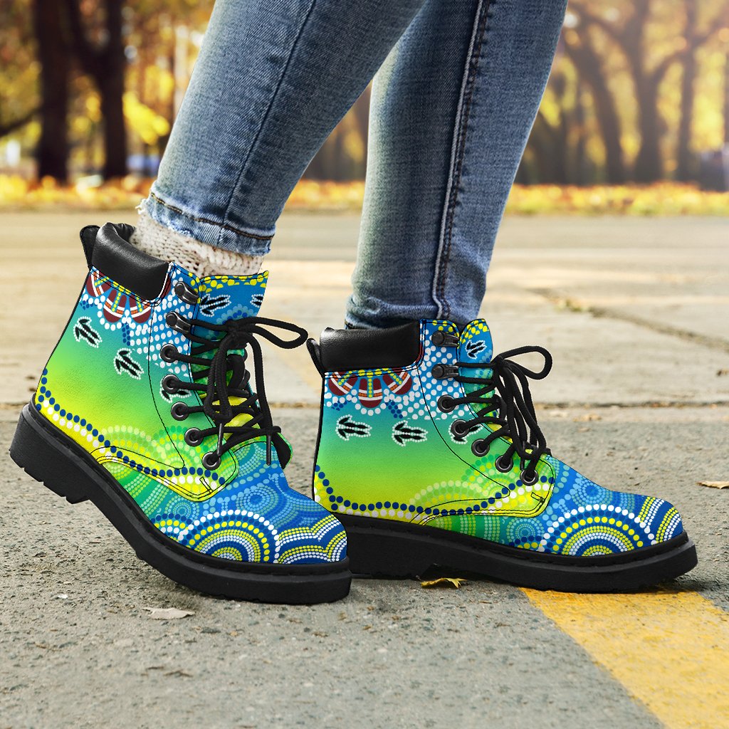 aboriginal-all-season-boots-dot-painting-indigenous-circle-patterns-ver-01