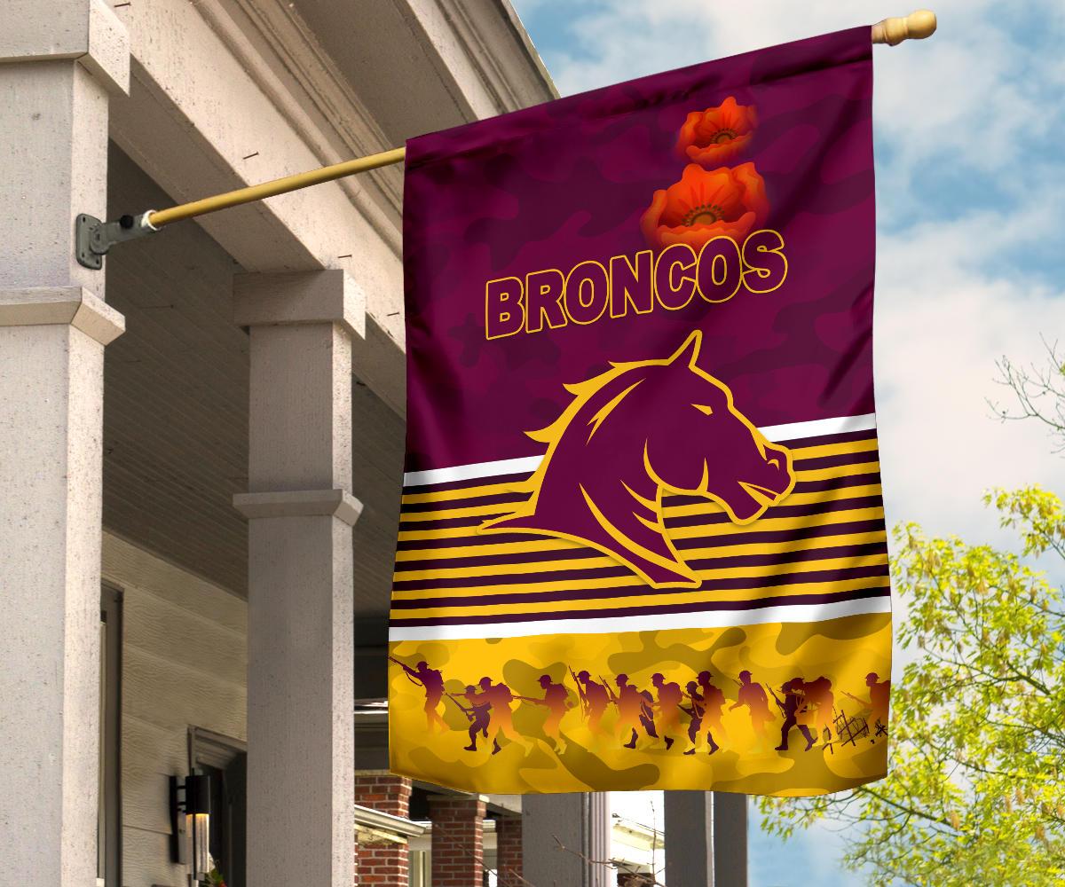 brisbane-broncos-flag-anzac-day-simple-style-maroon