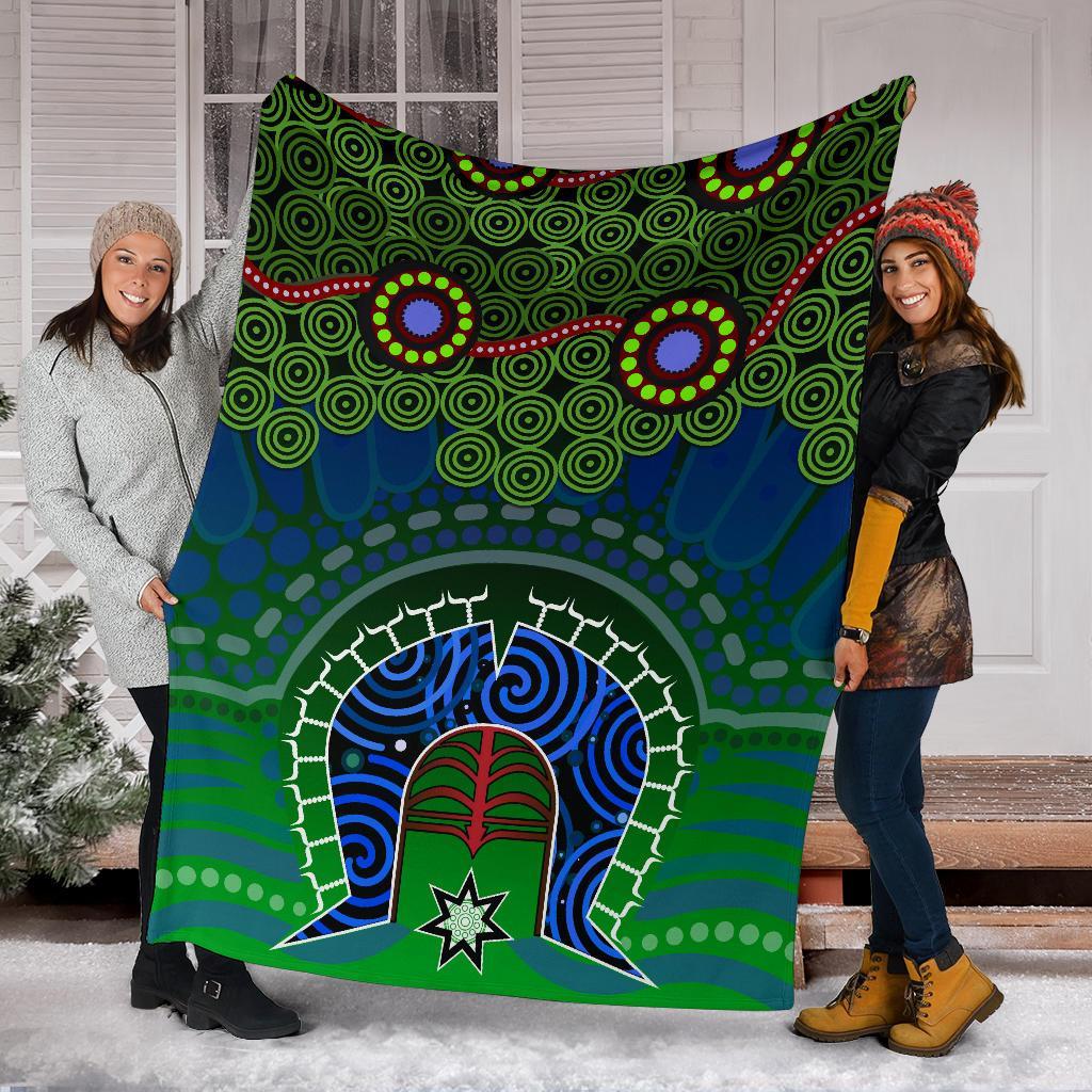 torres-strait-premium-blanket-dhari-and-dot-patterns
