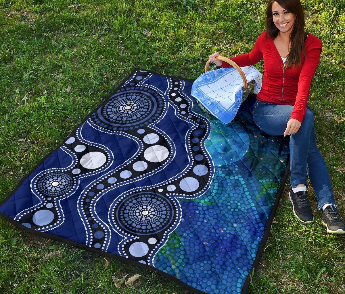 aboriginal-premium-quilt-australia-indigenous-flag-circle-dot-painting-art-blue