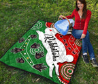rabbitohs-forever-premium-quilt-indigenous