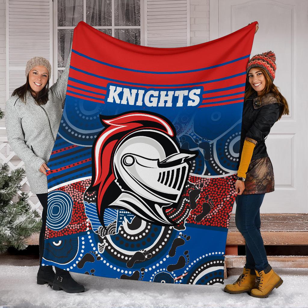 knights-premium-blanket-newcastle-aboriginal-horizontal-style