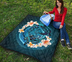 new-zealand-premium-quilt-blue-plumeria-animal-turtle-tattoo