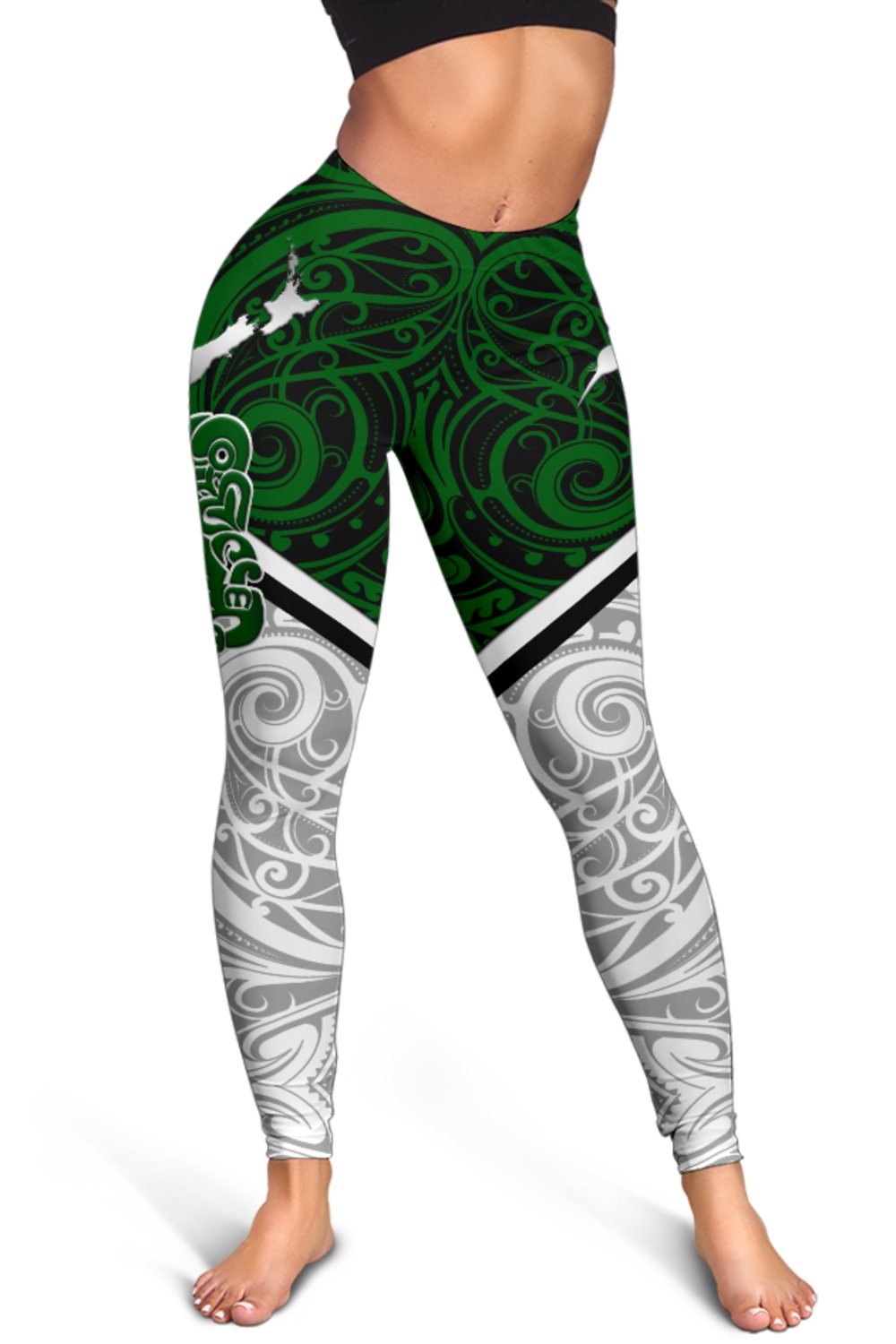 new-zealand-maori-rugby-women-leggings-pride-version-white