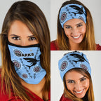 cronulla-bandana-3-pack-sharks-simple-indigenous-blue