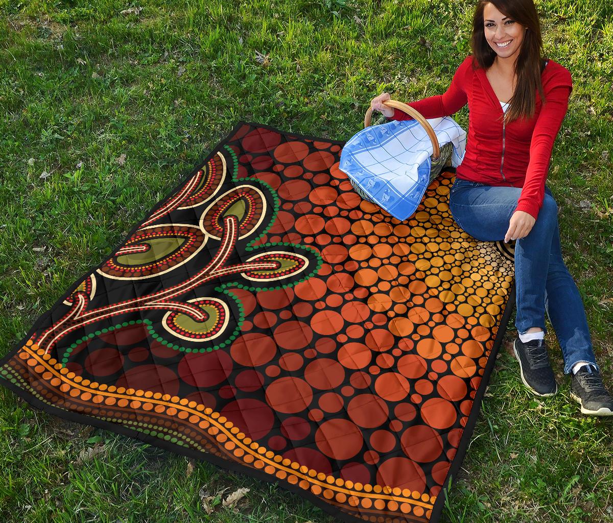 aboriginal-premium-quilt-australian-aboriginal-sunset