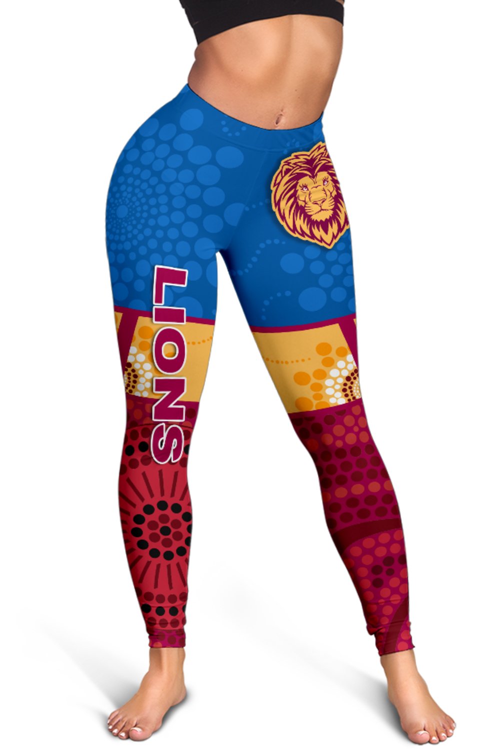 brisbane-indigenous-women-leggings-proud-lions