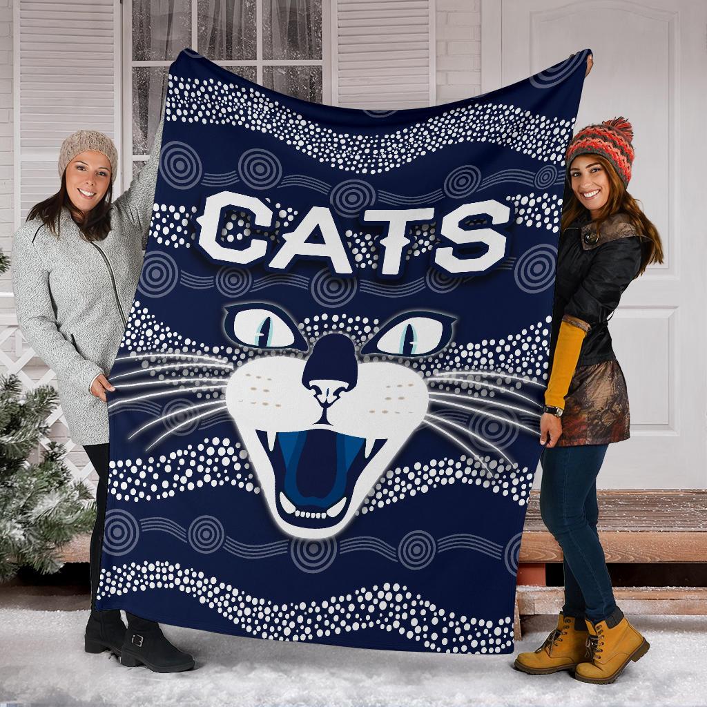 geelong-premium-blanket-cats-indigenous-navy