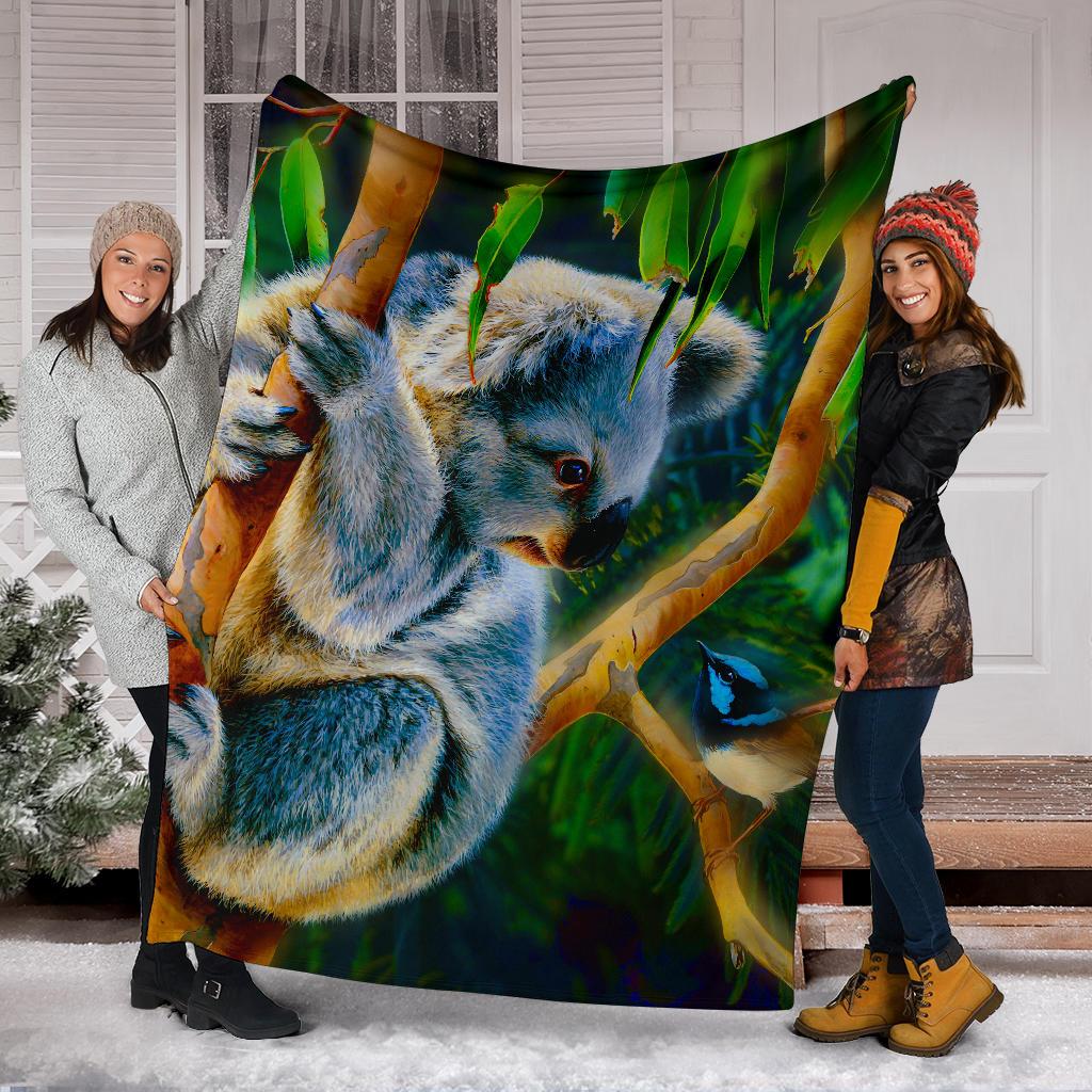 premium-blanket-3d-koala-blanket-koala-aussie-greeting
