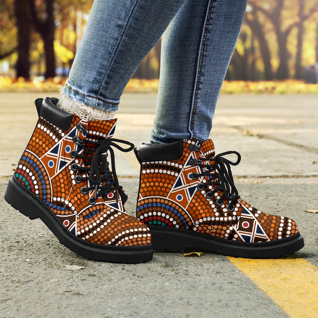 aboriginal-boots-circle-dot-painting-all-season-ver01