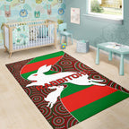 rabbitohs-area-rug