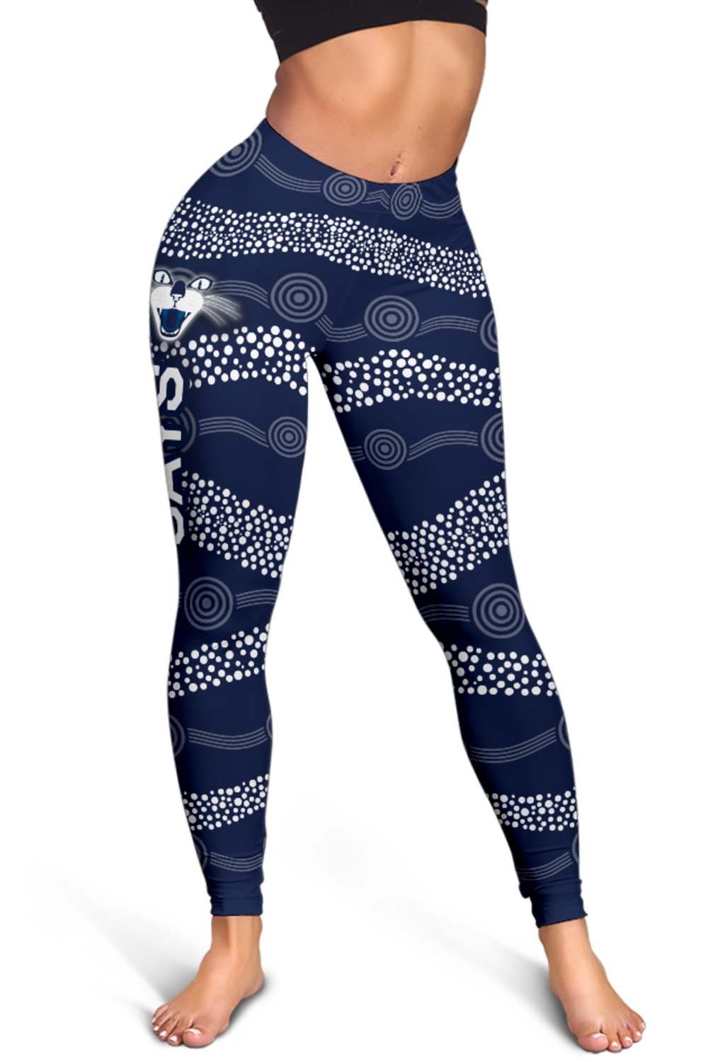geelong-women-leggings-cats-indigenous-navy