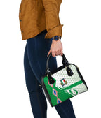 Italy Rugby Shoulder Handbag Gli Azzurri Vibes - Green - Vibe Hoodie