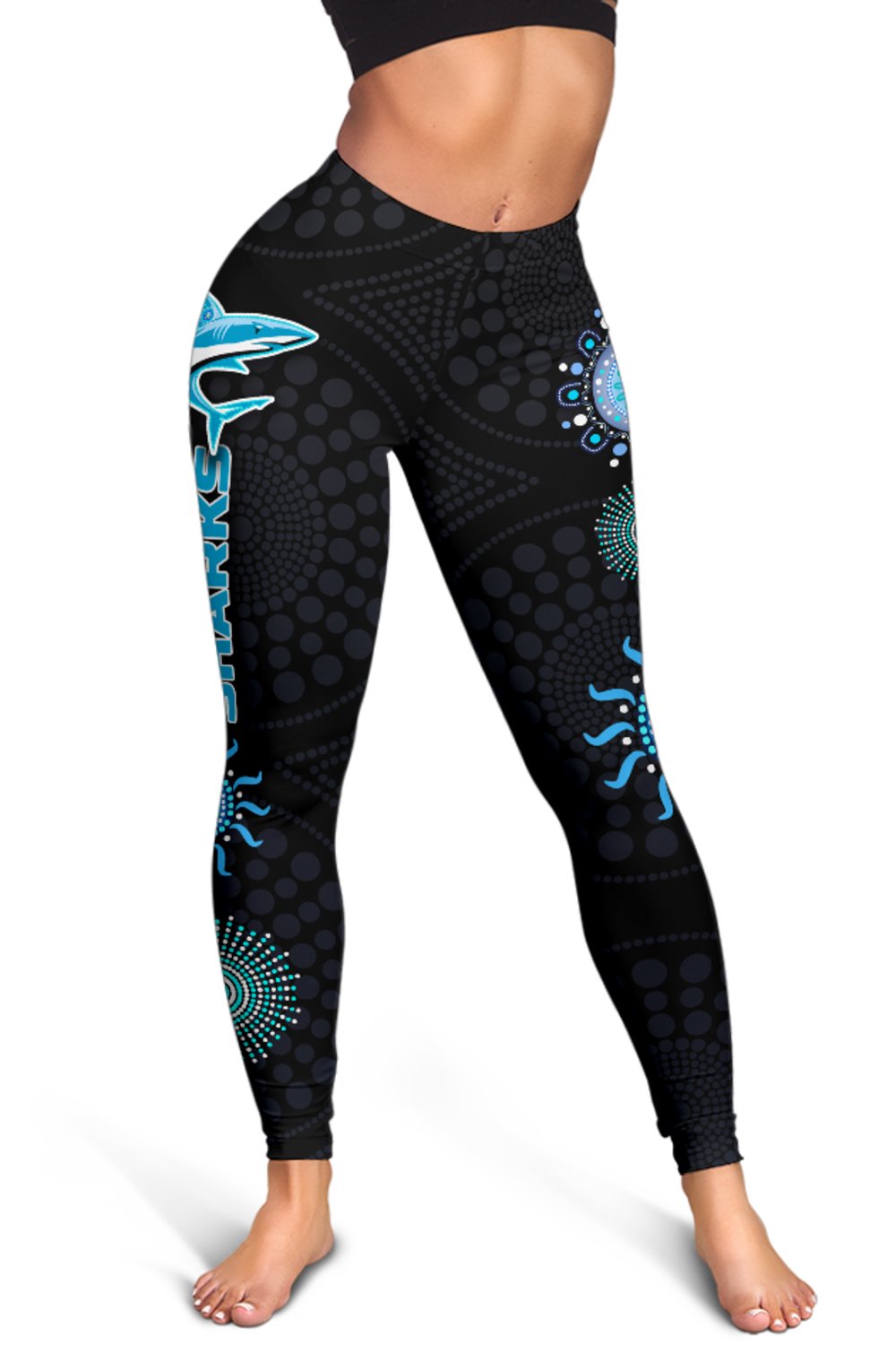 cronulla-women-leggings-sharks-indigenous
