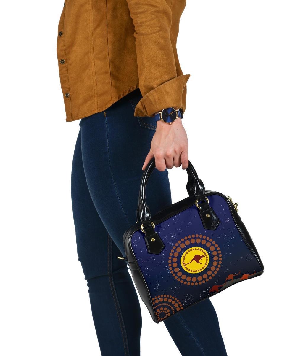 Shoulder Handbag - Kangaroo On The - Vibe Hoodie