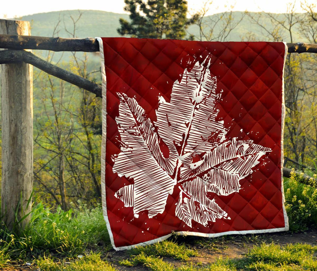 canada-maple-leaf-premium-quilt-red