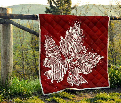 canada-maple-leaf-premium-quilt-red