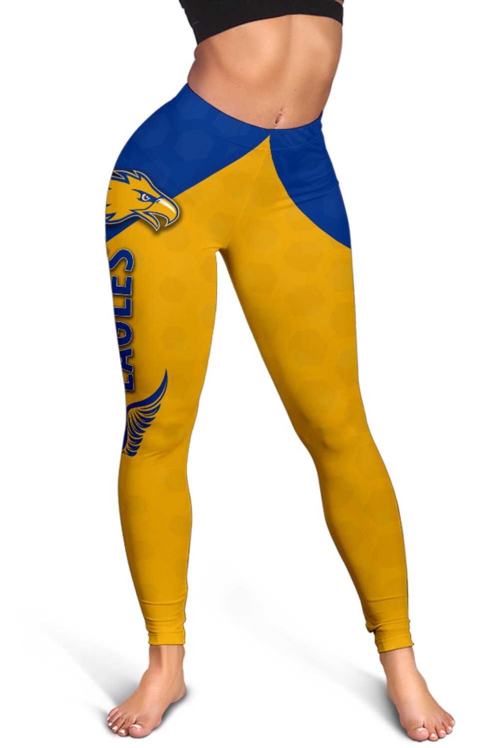 eagles-women-leggings-west-coast-gold
