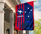 flag-australia-kangaroo-sign-national-color
