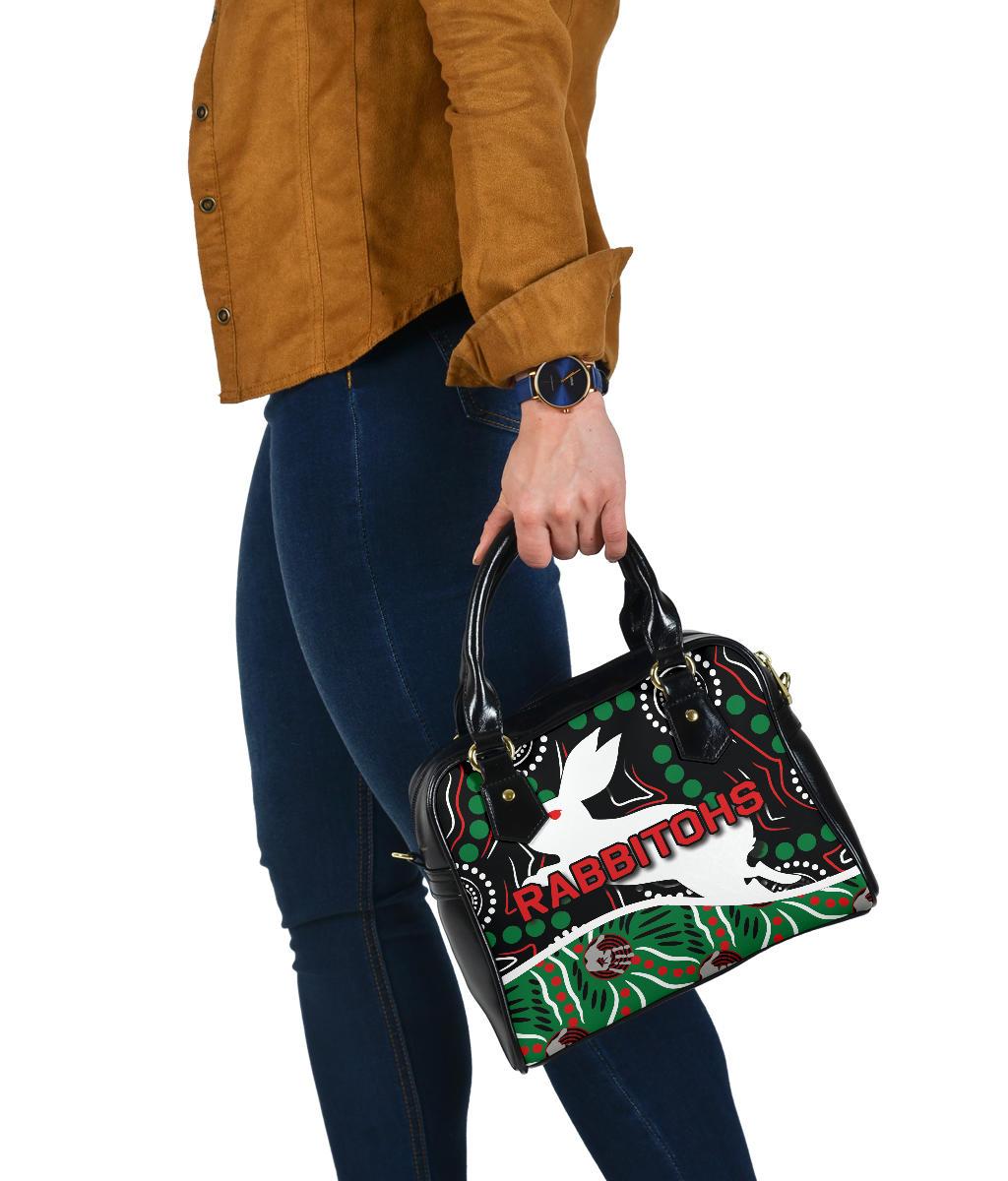 Rabbitohs Shoulder Hand bag Aboriginal - Vibe Hoodie