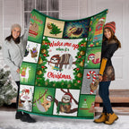 christmas-premium-blanket-light-green-merry-christmas