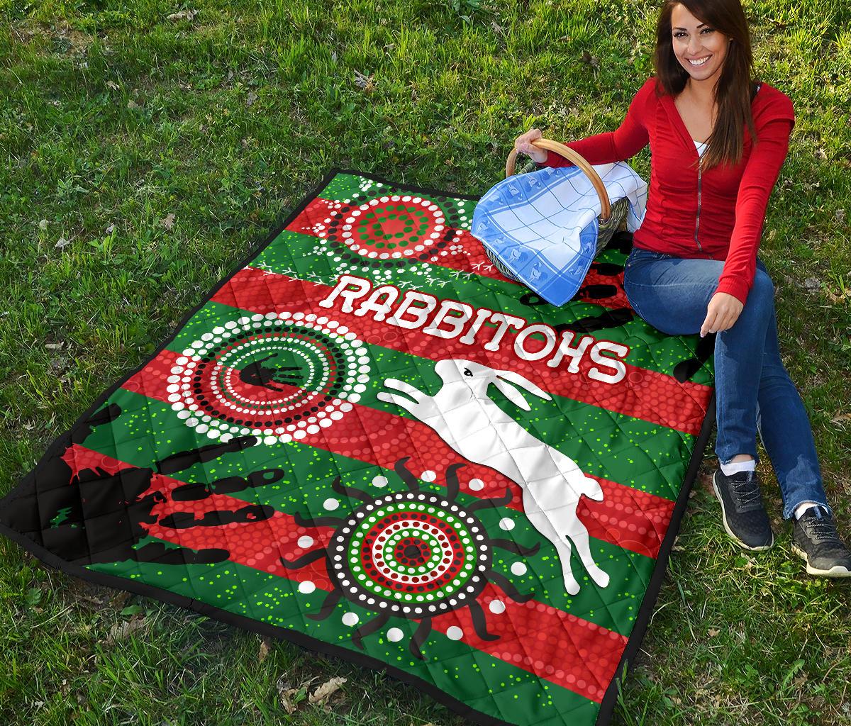 south-sydney-rabbitohs-indigenous-premium-quilt-country-style-no-1