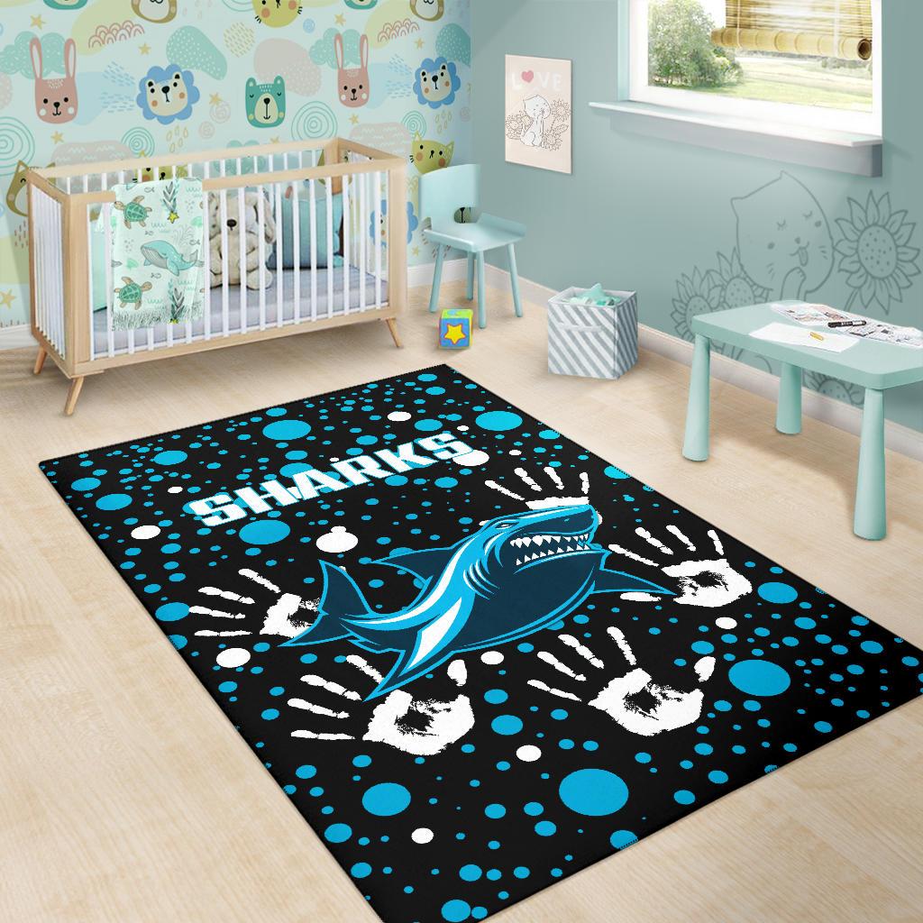 sharks-rugby-indigenous-area-rug-minimalism-version