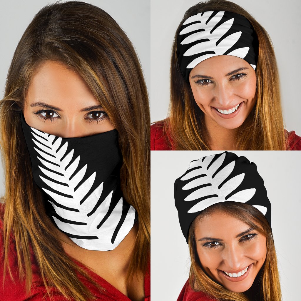 new-zealand-fern-bandana-black