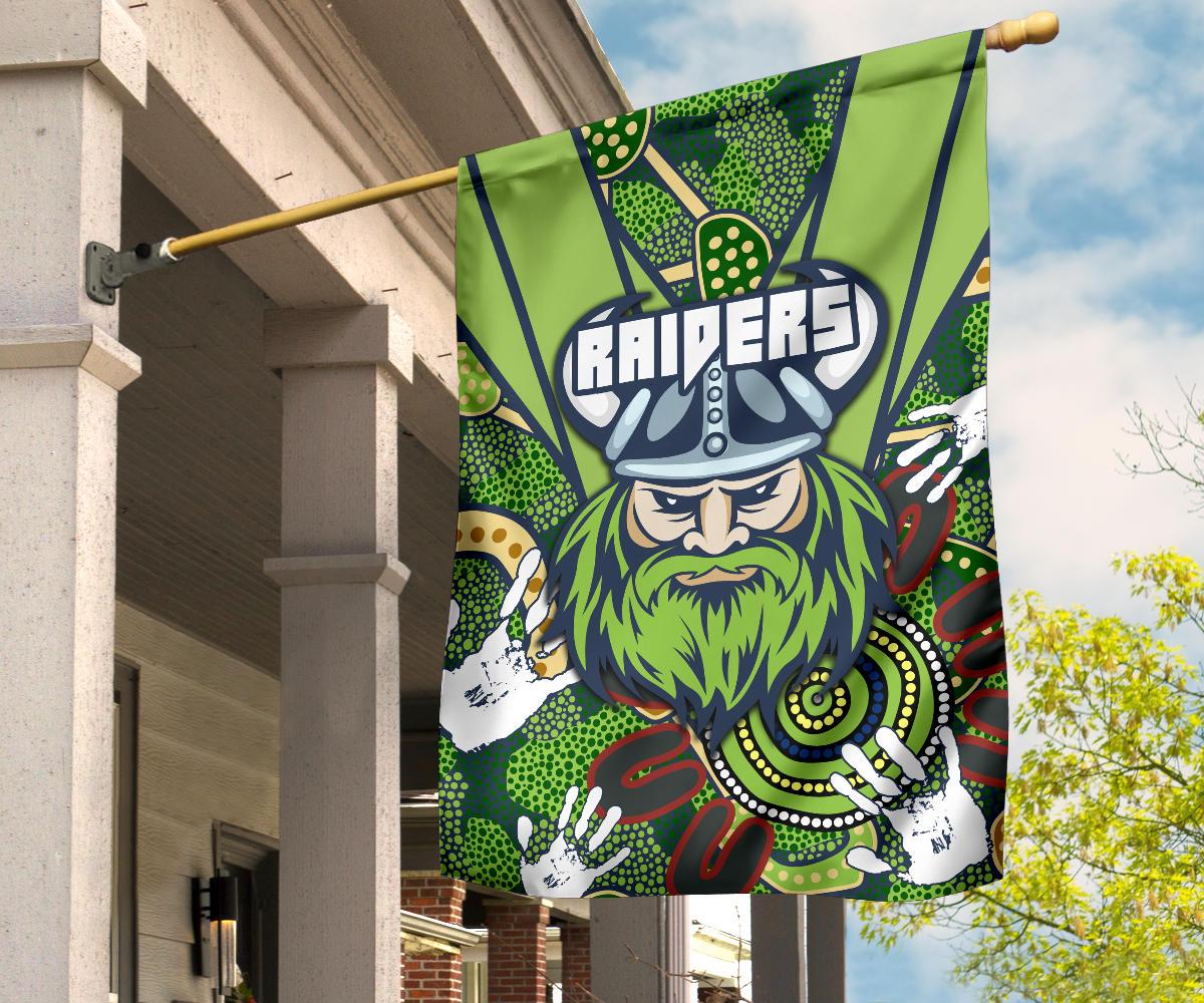 custom-personalised-raiders-flag-canberra-indigenous