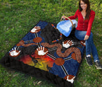 aboriginal-premium-quilt-australian-boomerang-and-snake-indigenous-art