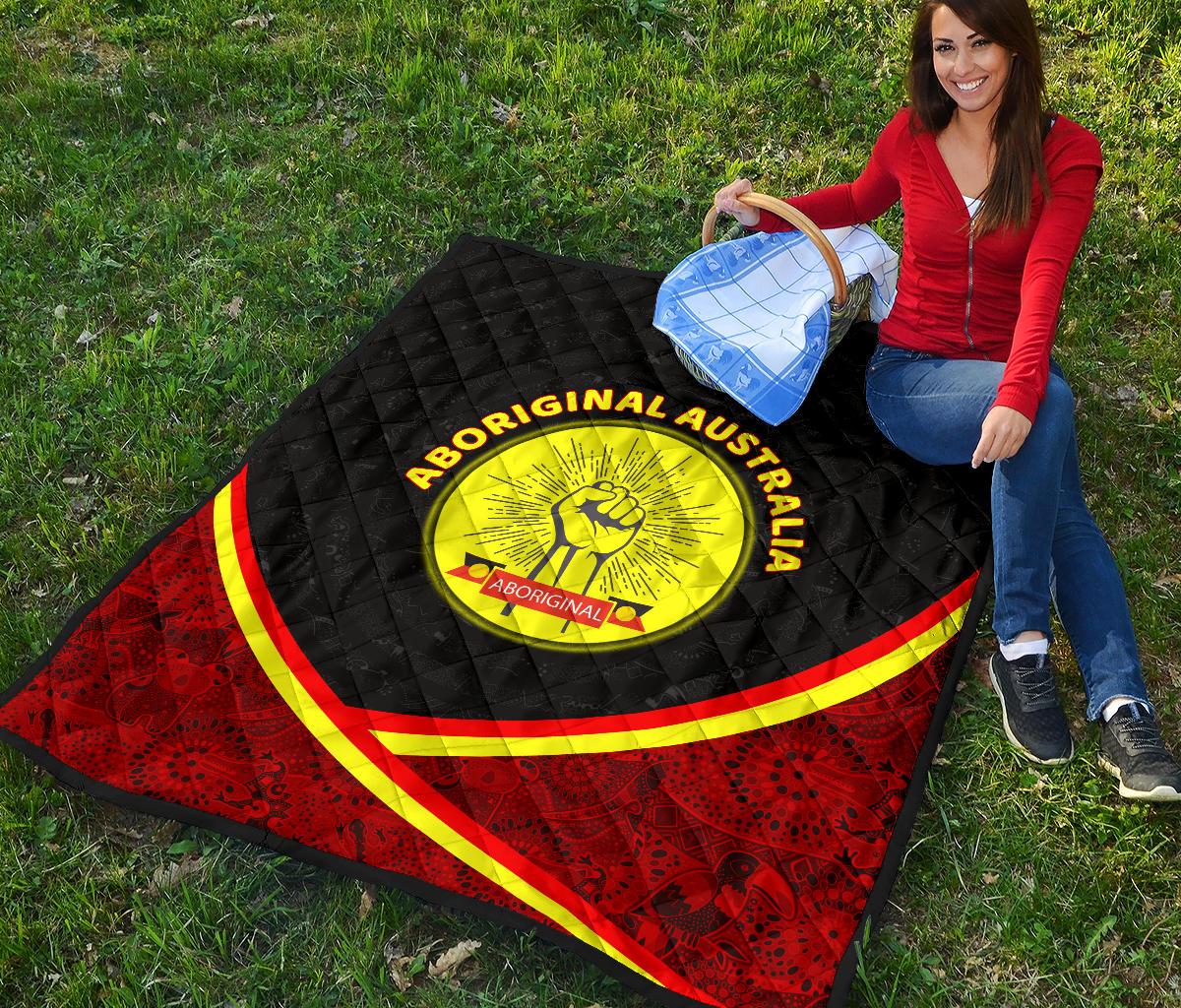 quilts-aboriginal-flag-and-animals-pattern