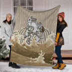 maori-manaia-the-blue-sea-premium-blanket-golden