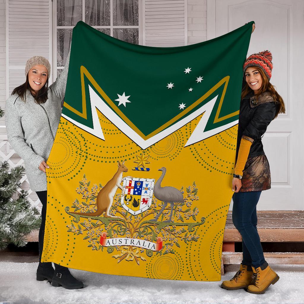 premium-blanket-australian-coat-of-arms-national-color