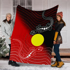 aboriginal-premium-blanket-two-indigenous-lizard