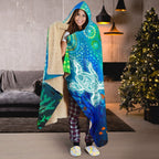 custom-text-aboriginal-hooded-blanket-indigenous-turtle-ocean-dot-painting-art