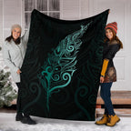 light-silver-fern-new-zealand-blanket-turquoise