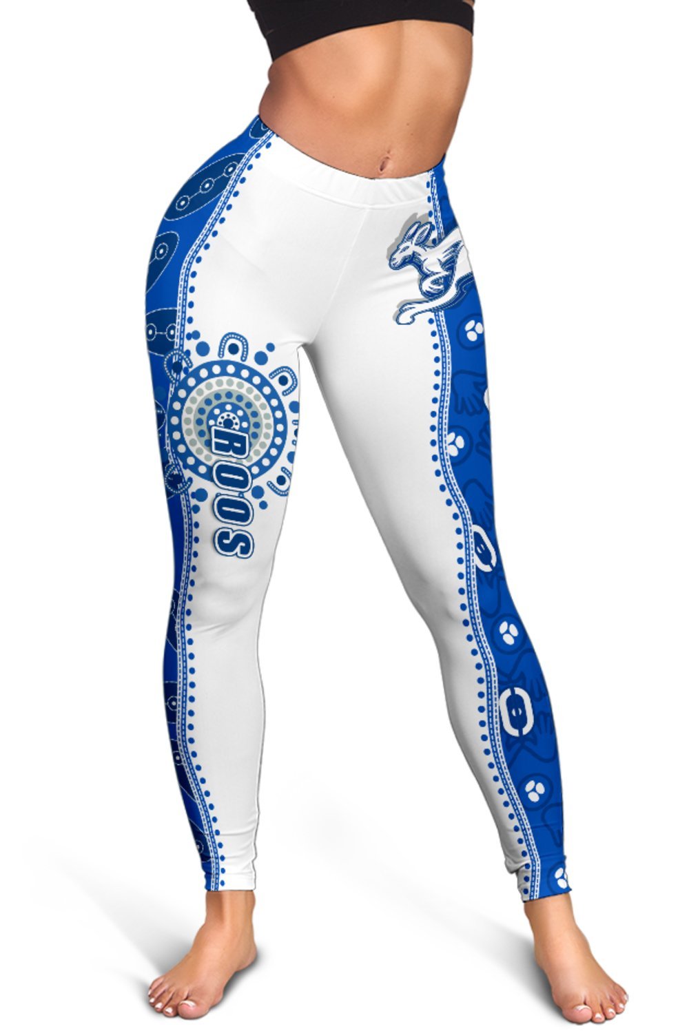 combo-racerback-tank-and-legging-melbourne-kangaroos-indigenous-north-roos-white