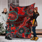blankets-aboriginal-animal-dot-acrylic-paint