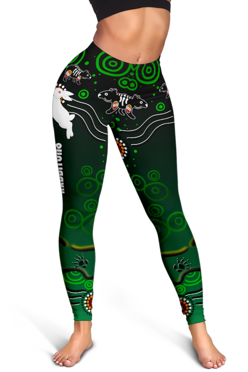 rabbitohs-women-leggings-simple-indigenous