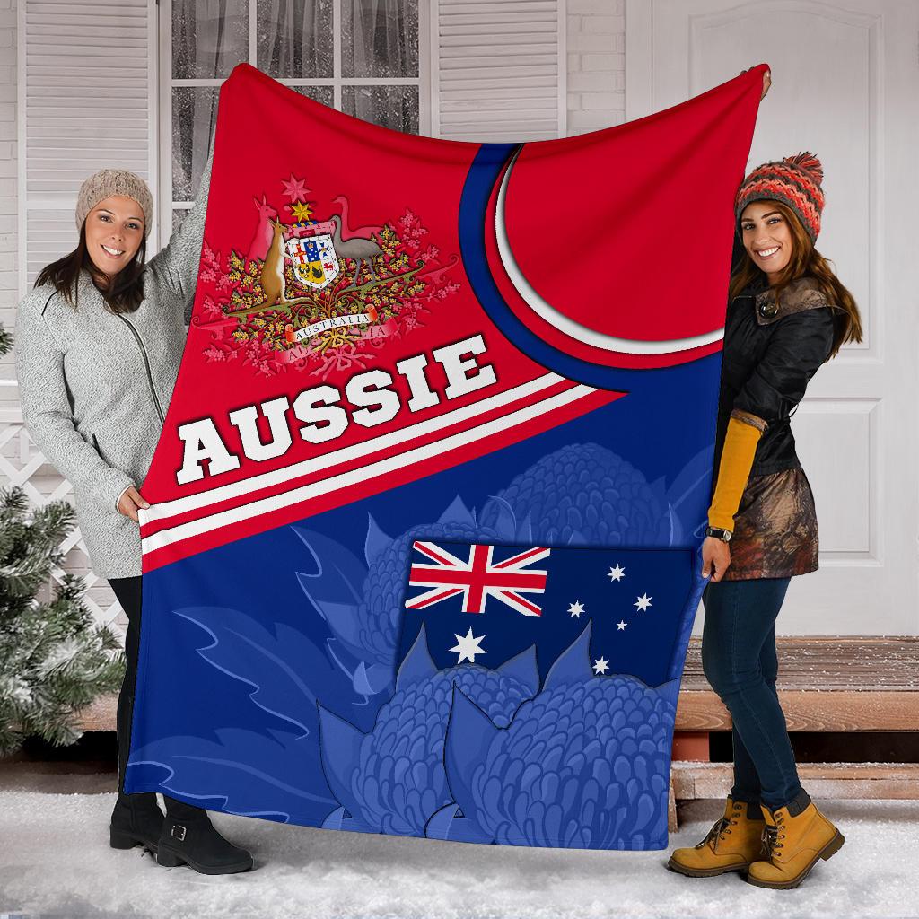 premium-blanket-aus-flag-and-coat-of-arms-blanket-waratah-flowers
