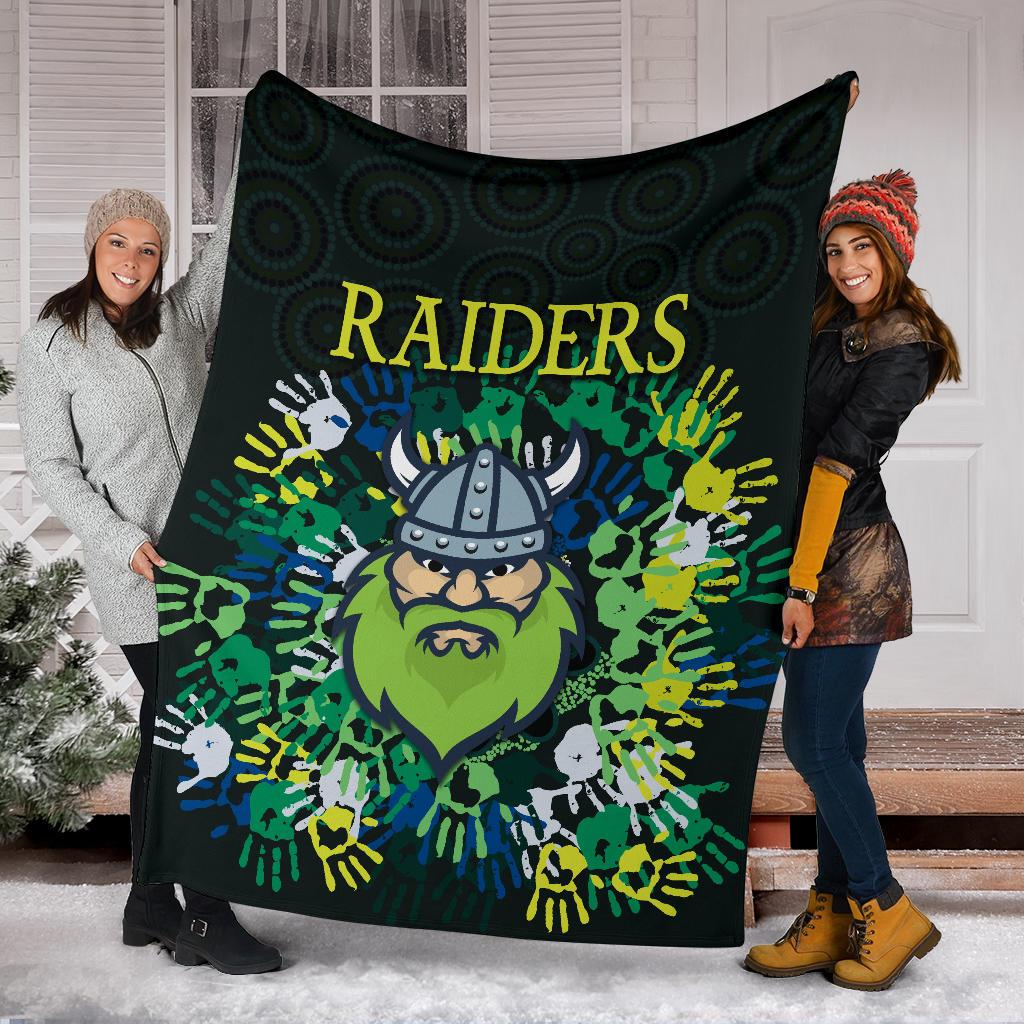 canberra-premium-blanket-raiders-viking-simple-indigenous
