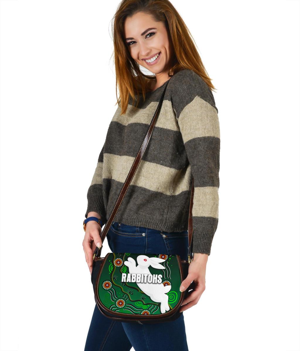 rabbitohs-leather-saddle-bag-simple-indigenous