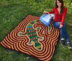 premium-quilts-lizard-coverlets-aboriginal-dot-painting