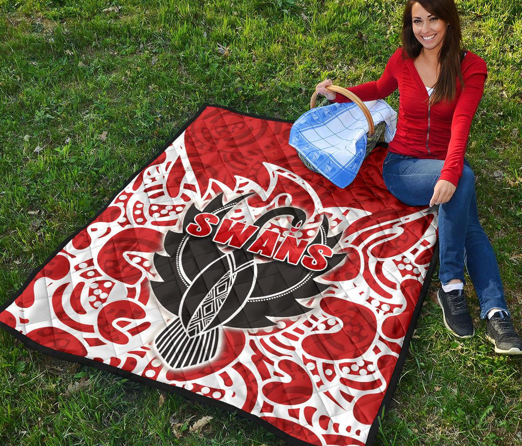sydney-premium-quilt-simple-indigenous-swans
